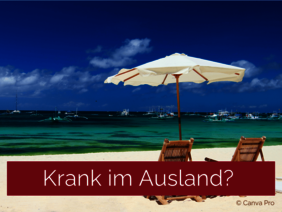 Krank im Ausland