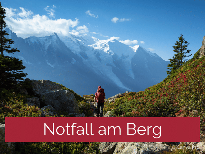 Ein Wanderer in den Tiroler Bergen
